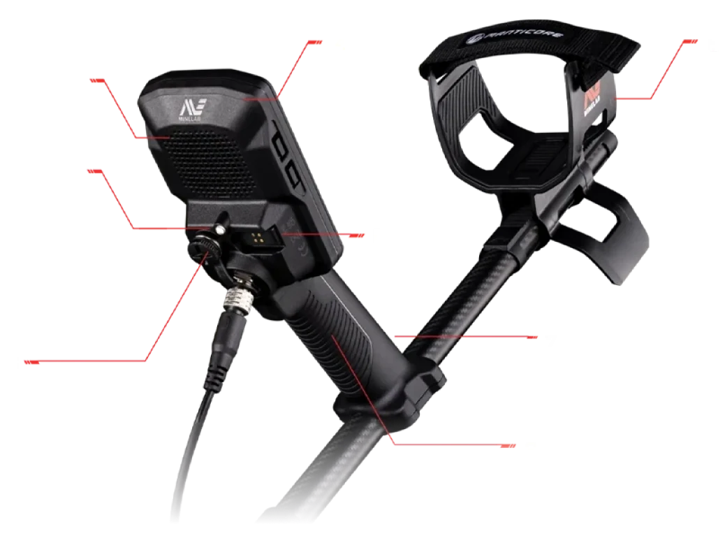Düzce Minelab Manticore - Kontrol paneli