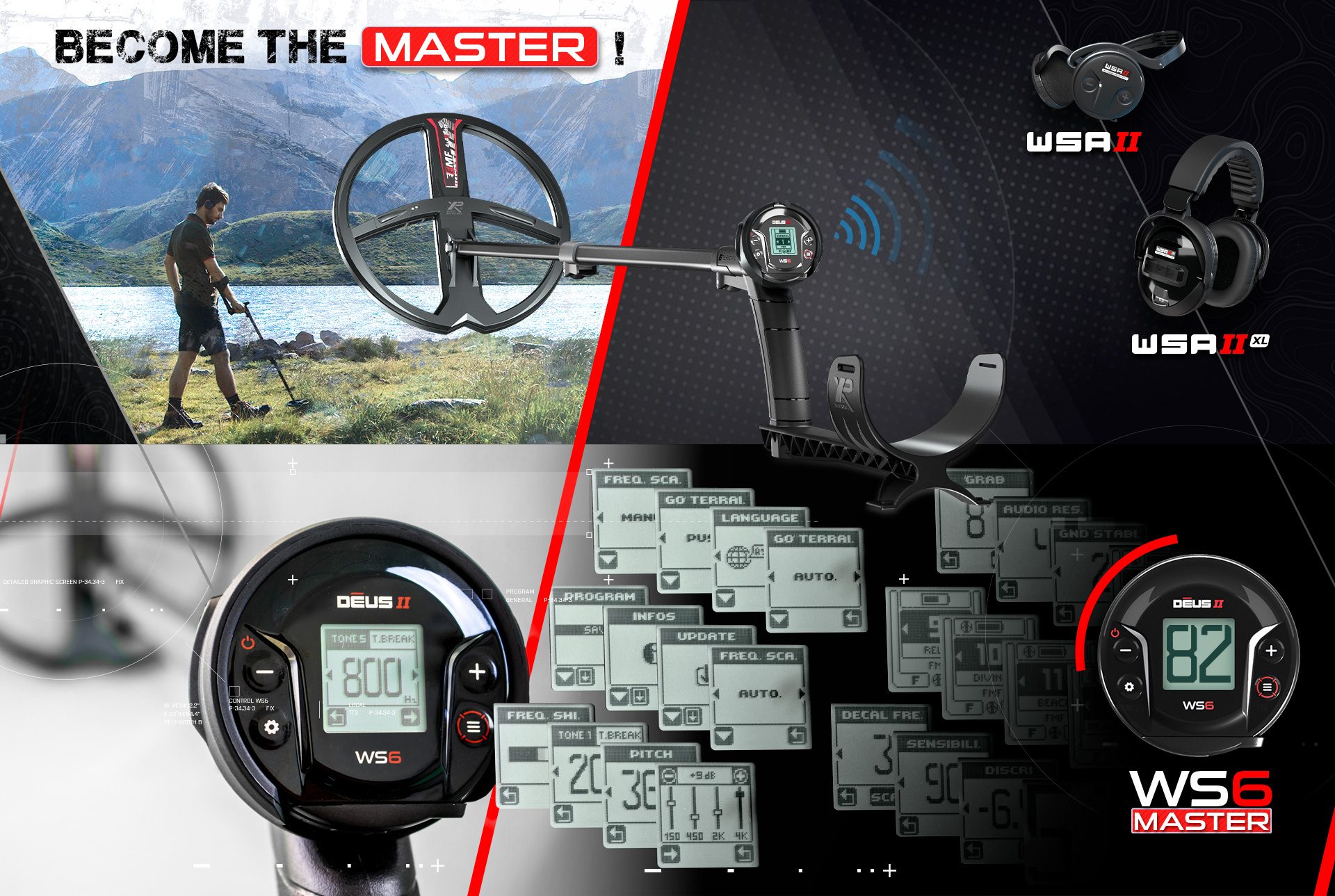Düzce XP Deus II WS6 MASTER - XP WS6 MASTER Deus 2 saha ve su kullanımı